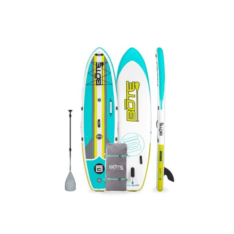 Bote Breeze Aero Inflatable 10'8" SUP Stand Up Paddleboard with Paddle - Image 3